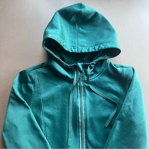 Ideology Teal Hooded Full-Zip Hoodie